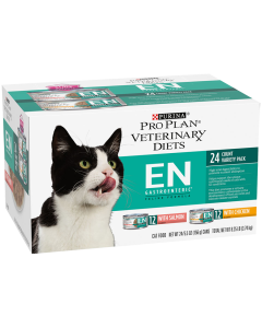 Purina Pro Plan Veterinary Diets EN Gastroenteric Savory Selects Cat Food Variety Pack (Canned)