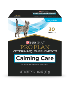 Purina Pro Plan Veterinary Supplements Feline Calming Care (6 boxes, 30 sachets per box)