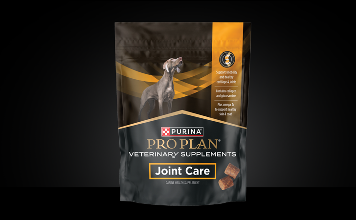 Bag of canine Pro Plan Veterinary Supplements Joint Care